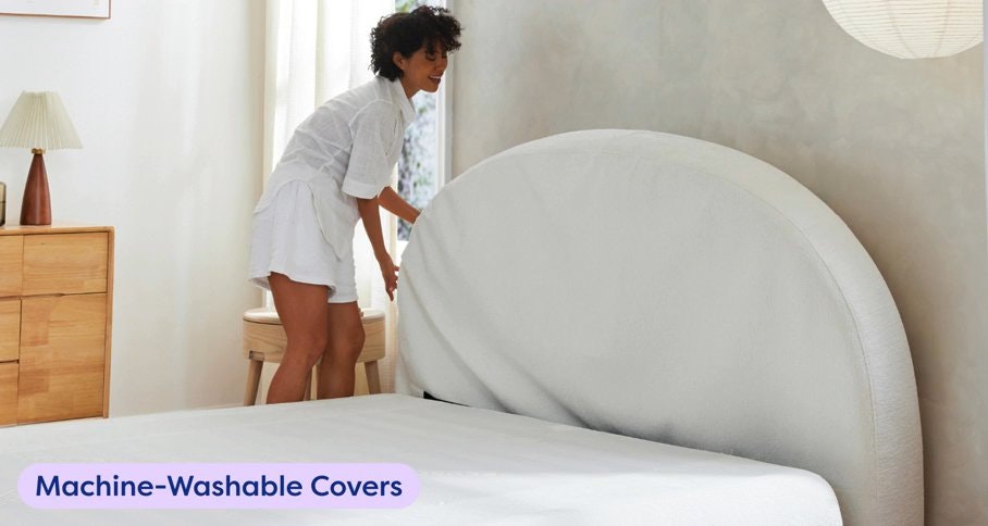 nuve bed frame vapour white v1