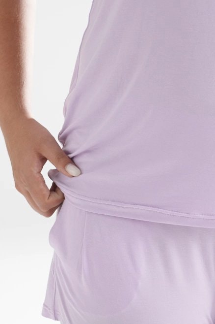 womens modal sleep shorts lavender